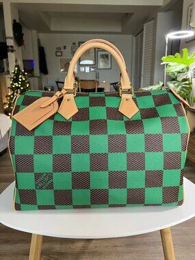 Speedy 40 Bandoulière Damier Pop